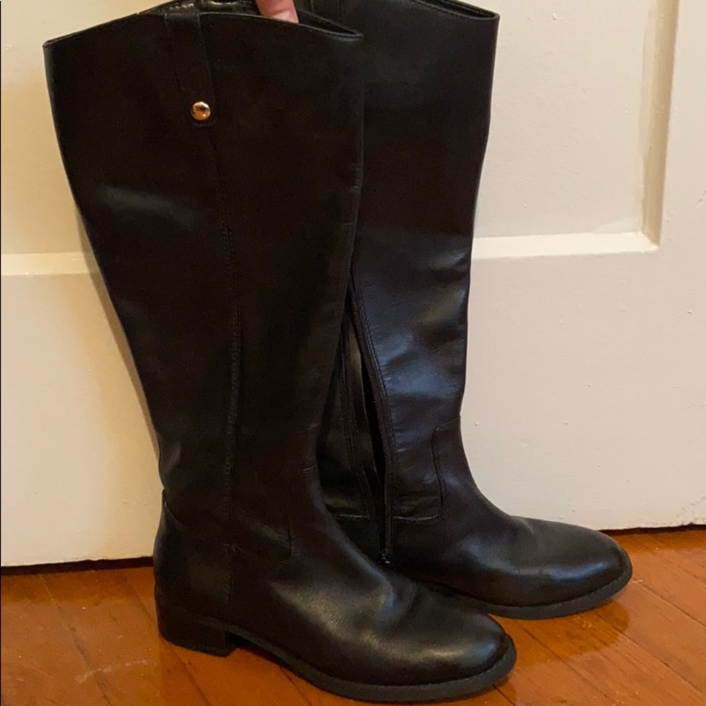 Black Leather Boots